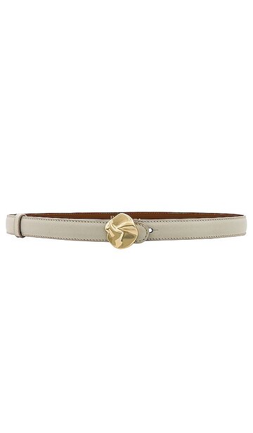 flattered brie belt in white
