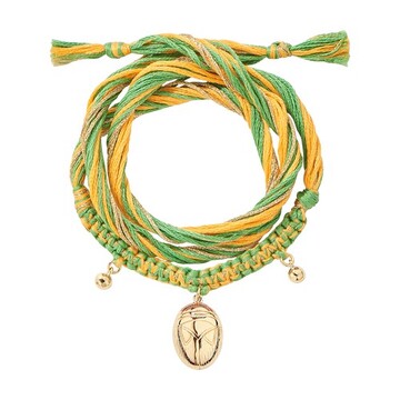 Aurelie Bidermann Honolulu bracelet in green