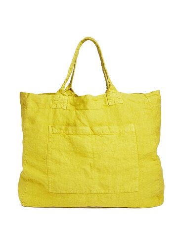 once milano weekend bag, yellow