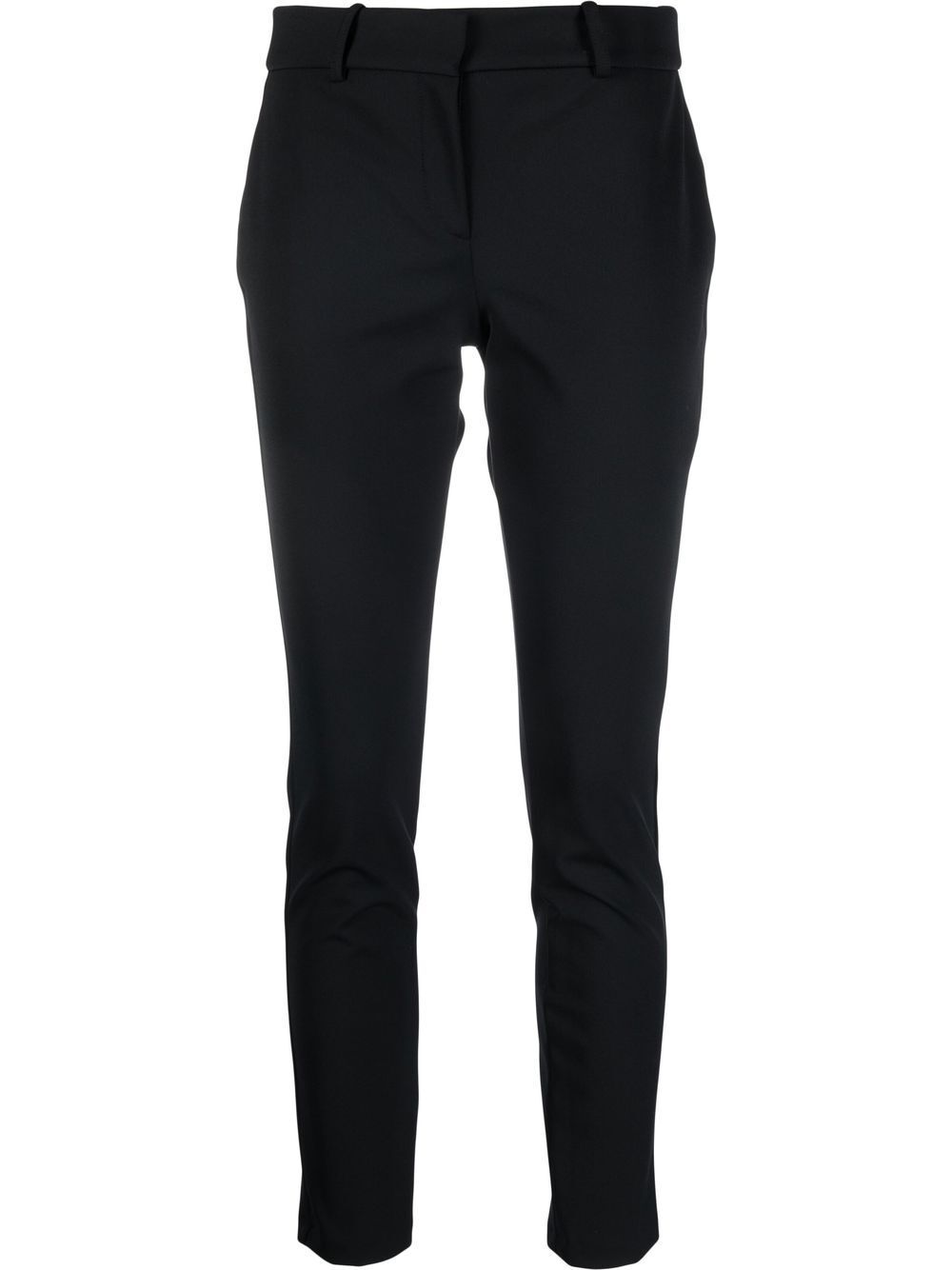 ERMANNO FIRENZE slim-fit tailored trousers - Black
