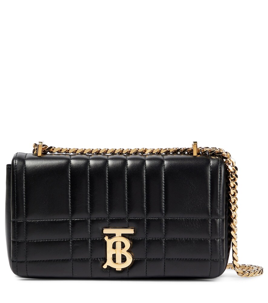 Burberry Lola Small leather shoulder bag in black