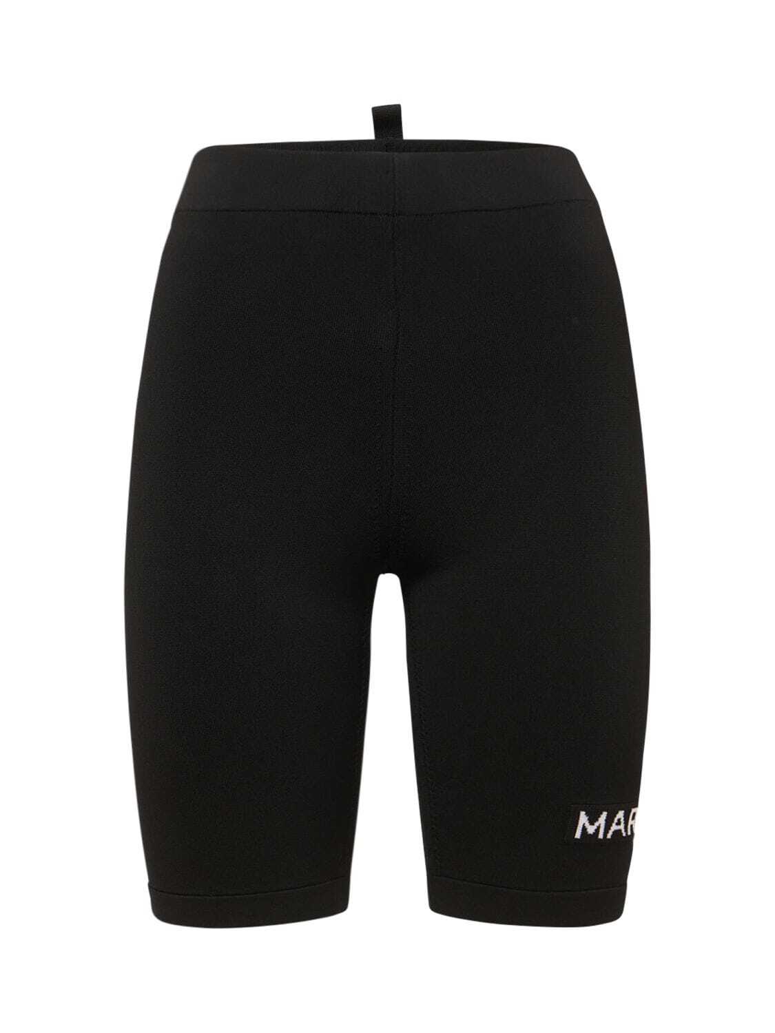MARC JACOBS (THE) The Sport Viscose Blend Bike Shorts in black