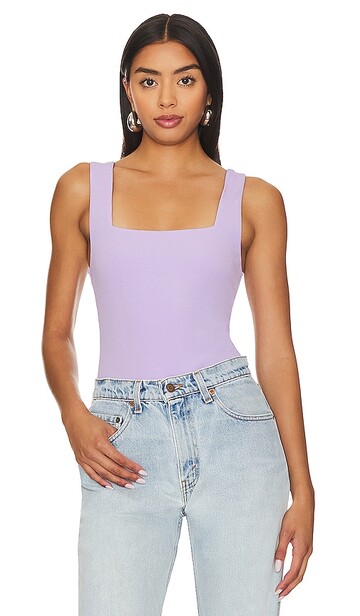 Show Me Your Mumu x REVOLVE Dory Bodysuit in Lavender in lilac