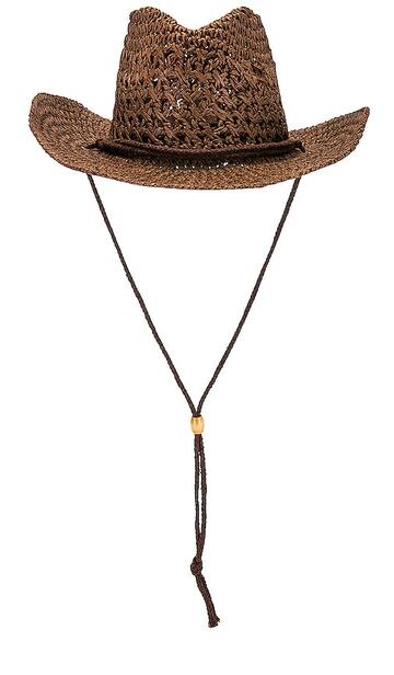 8 other reasons rodeo cowboy hat in brown