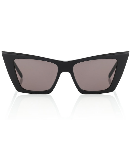 Saint Laurent Cat-eye acetate sunglasses in black