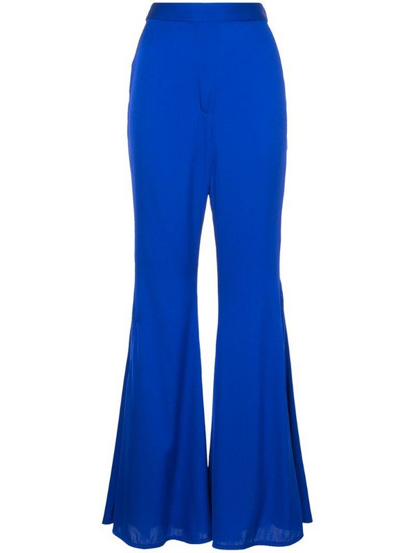 Ellery classic high-waisted trousers in blue