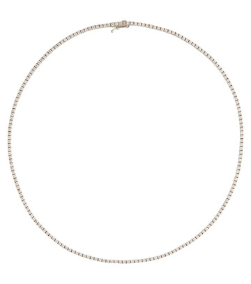 Sydney Evan Tennis white 14kt gold and diamond necklace