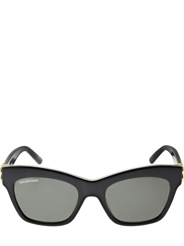 BALENCIAGA Dynasty Butterfly Acetate Sunglasses in black / grey