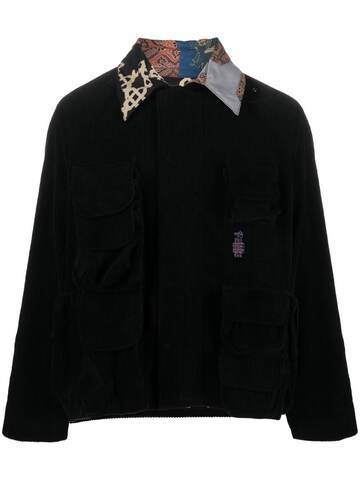 STORY mfg. STORY mfg. zipped fitted jacket - Black
