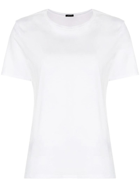 Aspesi round neck T-shirt in white