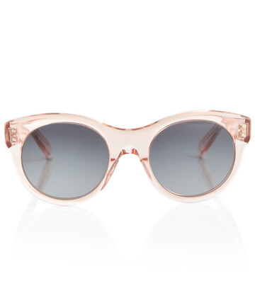 Celine Eyewear Round acetate sunglasses in pink