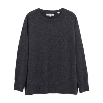 Chinti & Parker Charcoal Pure Cashmere Slouchy Sweater