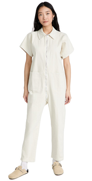 Rachel Comey Barrie Jumpsuit in white