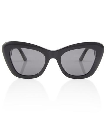 dior eyewear diorbobby b1u cat-eye sunglasses in black