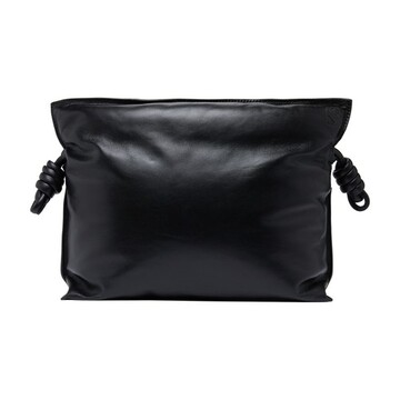 loewe flamenco clutch puffer bag in black
