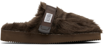 suicoke brown zavo-2eu slippers