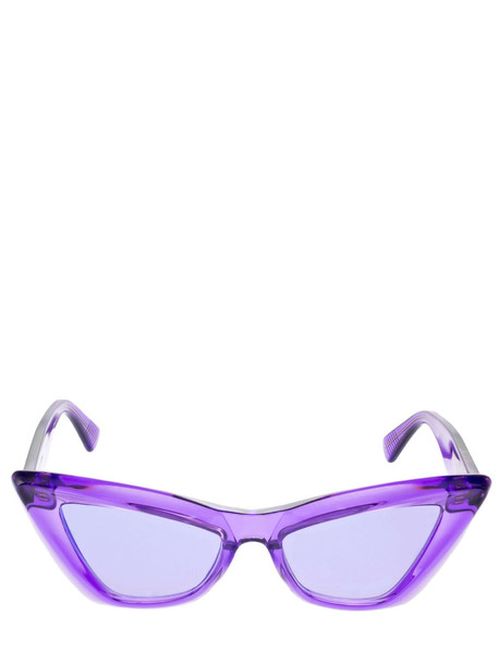 BOTTEGA VENETA Pointed Cat-eye Sunglasses in violet