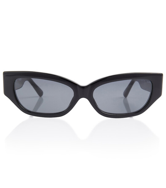 The Attico Vanesa cat-eye sunglasses in black
