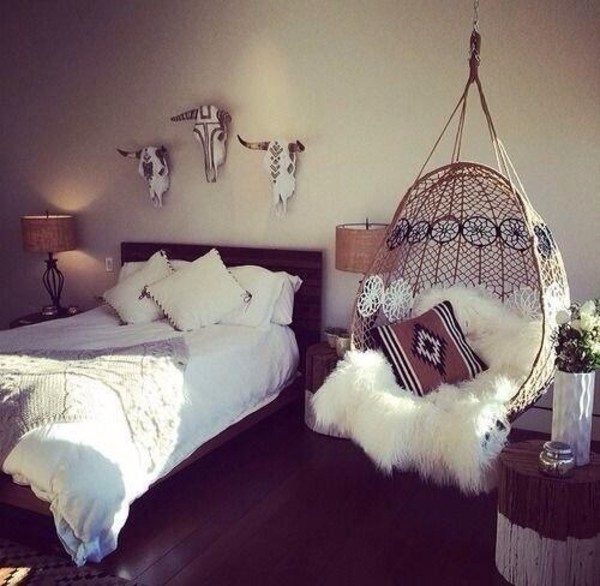boho decor boho tribal pattern wall decor bedroom rug sheepskin bedding home decor rustic driftwood little cottage cottage shabby chic house gift ideas driftwoodcottage giftideas holiday gift christmas home accessory white gypsy hanging chair chair love find exact 