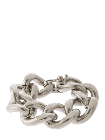 isabel marant links chunky chain bracelet in silver