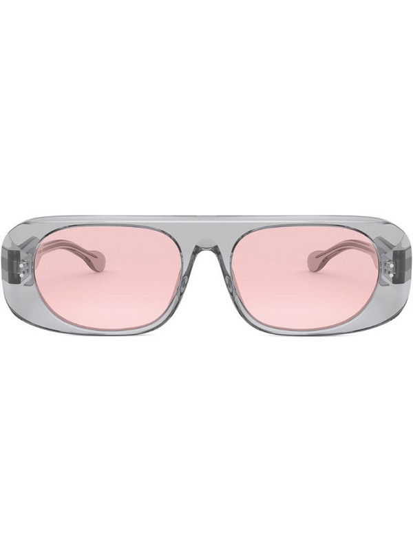 Burberry Eyewear rectangular frame sunglasses in grey