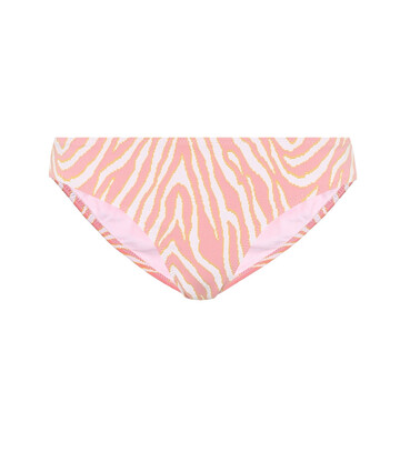 Heidi Klein Cape Town zebra-print bikini bottoms in pink