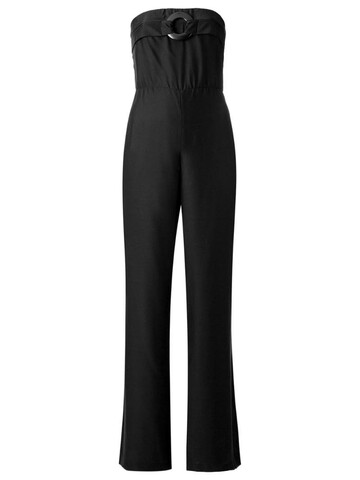 Adriana Degreas strapless jumpsuit in black