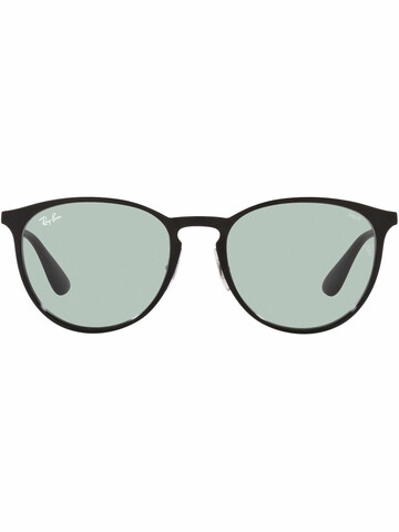 ray-ban round-frame sunglasses - blue