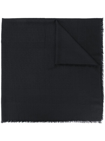 Zadig&Voltaire frayed-edge scarf in black