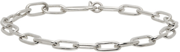Sophie Buhai Silver Rectangle Chain Bracelet