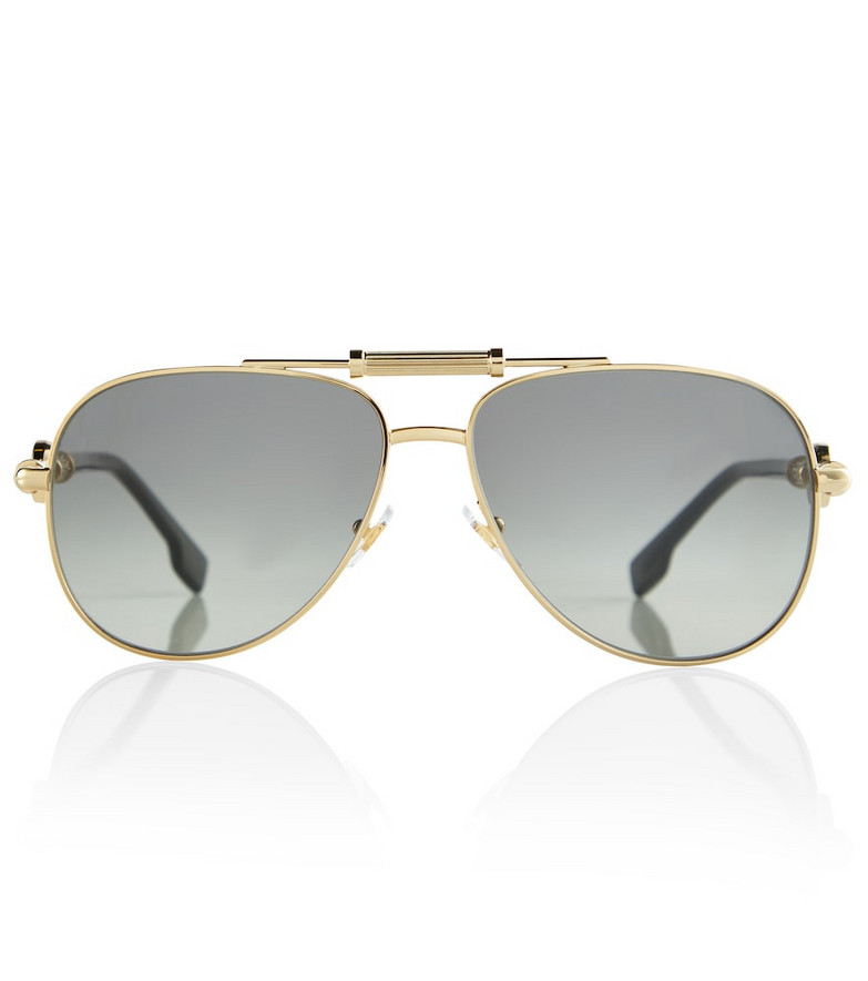 Versace Medusa Polis aviator sunglasses in gold