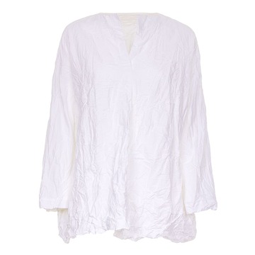 Daniela Gregis Camicia Shirt 20.07.06 Larghissima Mirta Lavata in bianco