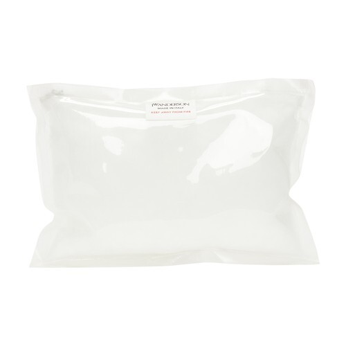 Jw Anderson Cushion clutch bag in white