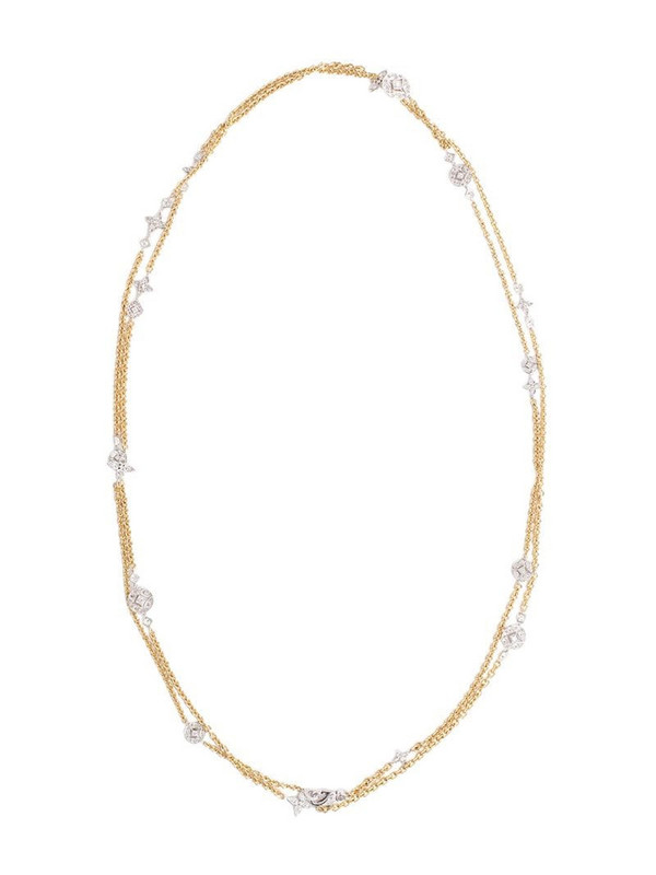 MARIANI 18kt yellow gold diamond necklace