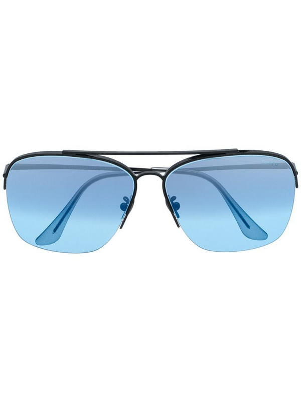 Super By Retrosuperfuture Nazionale aviator sunglasses in black