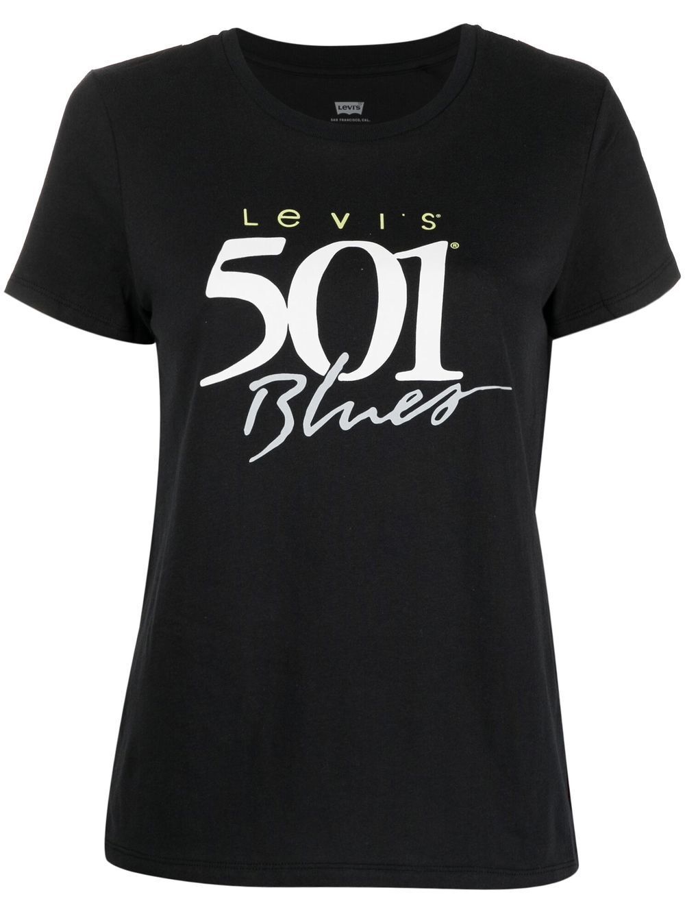 Levi's logo-print cotton T-Shirt - Black