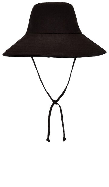 lack of color holiday bucket hat in black