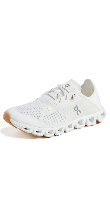 on cloud 5 coast sneakers undyed-white white 6