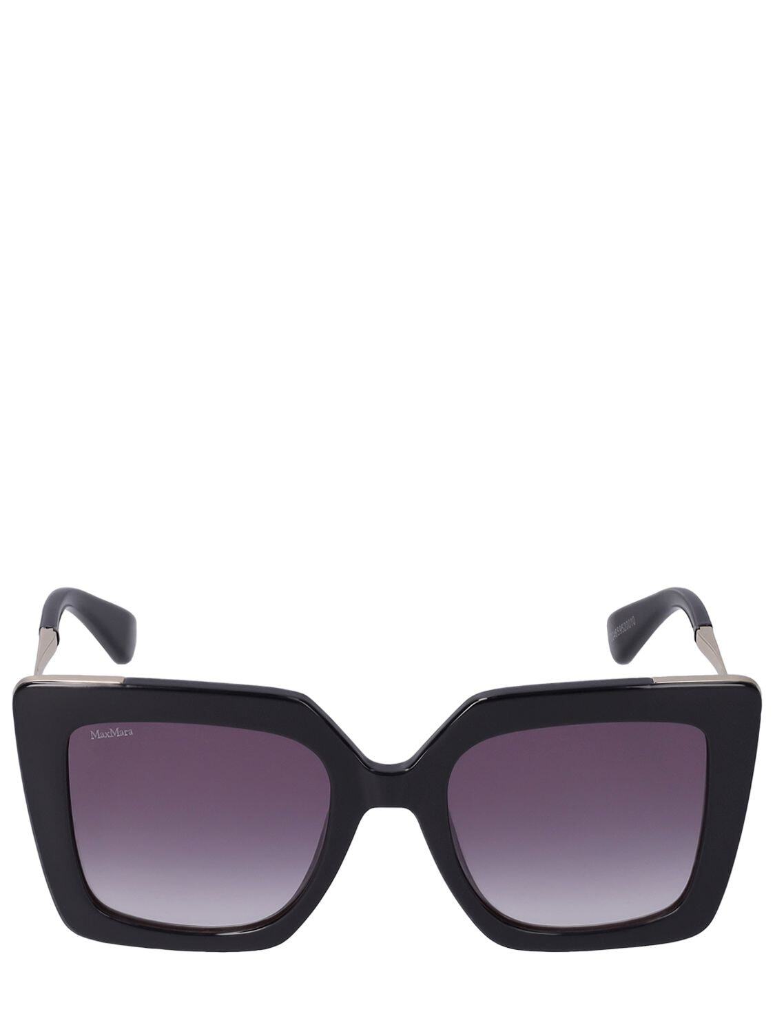 MAX MARA Design4 Butterfly Sunglasses in black