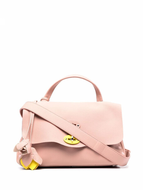 Zanellato Postina floral-charm tote bag - Pink
