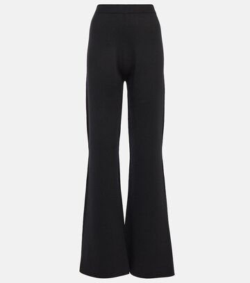 gabriela hearst adiana high-rise wide pants in black