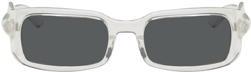 A BETTER FEELING Transparent Gloop Sunglasses in black