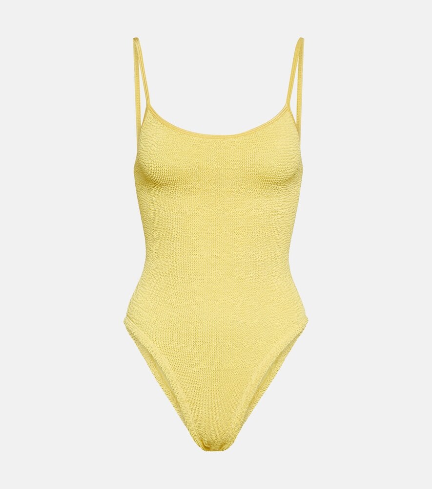 Hunza G Pamela swimsuit in yellow - Wheretoget
