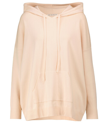Live The Process Oversized hoodie in pink
