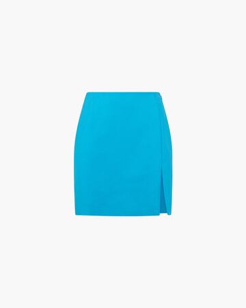 The Andamane Gioia Twill Mini Skirt in turquoise