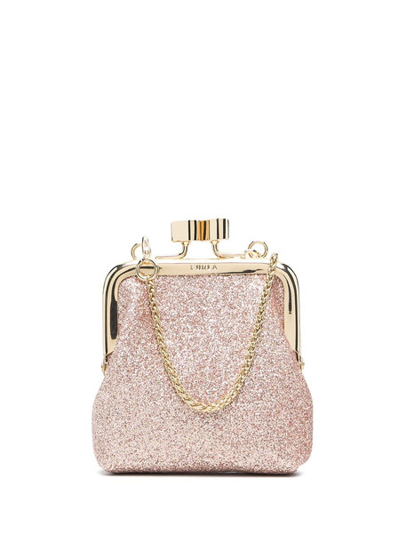 Furla glitter ballerina purse - Pink