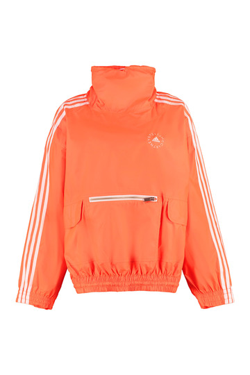 Adidas By Stella Mccartney - Jayla Techno Fabric Jacket in orange