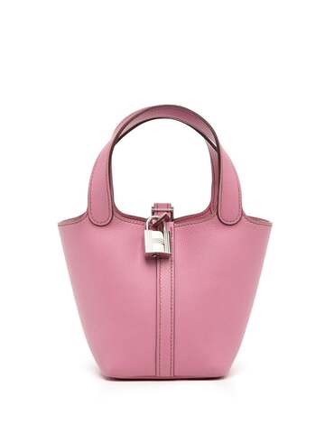 hermès 2010 pre-owned picotin lock handbag - pink