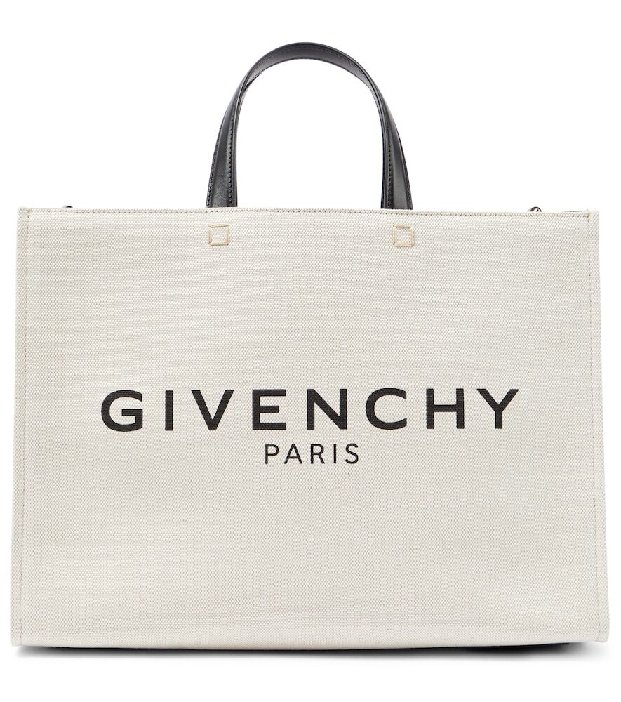 Givenchy Logo canvas shopper in beige