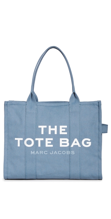 marc jacobs the large tote bag blue shadow one size